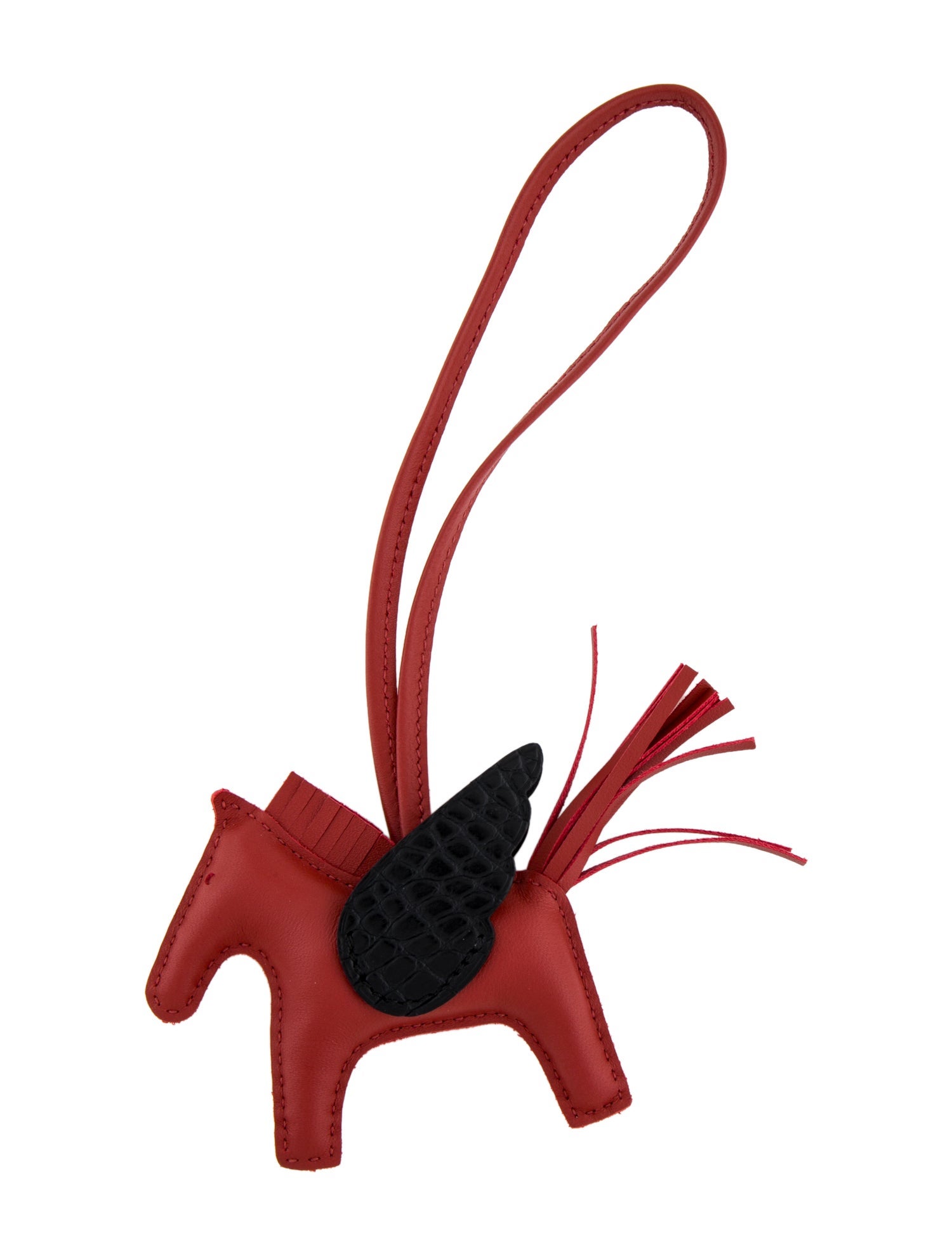 Hermès 2024 Milo & Matte Alligator Touch GriGri Rodeo Pegase Bag Charm TPM