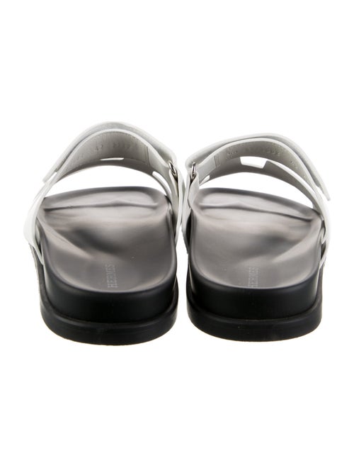Hermès Chypre Leather Slides