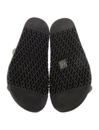 Hermès Chypre Leather Slides