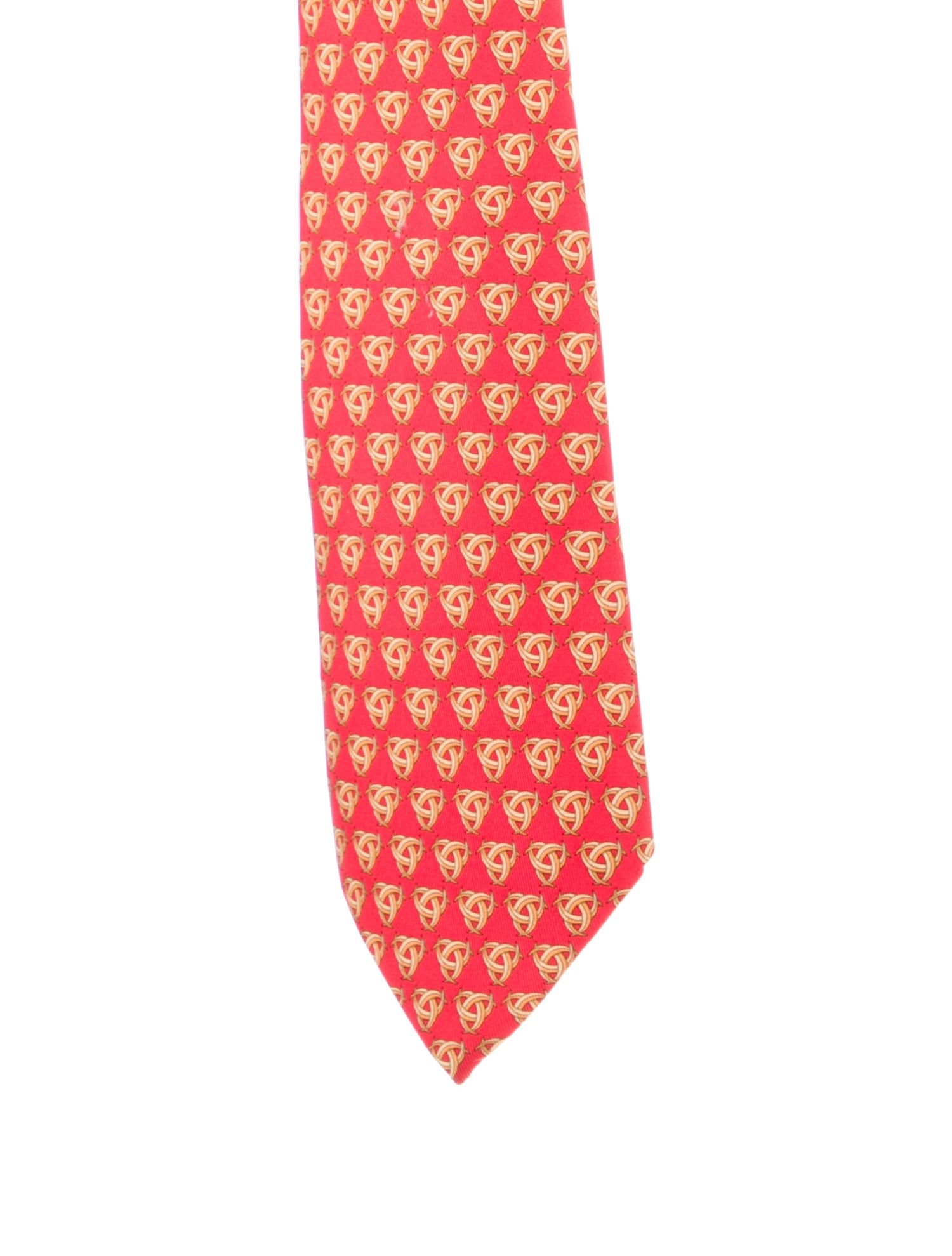 Hermès Hermès Celtic Knot Silk Tie