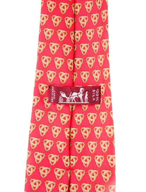 Hermès Hermès Celtic Knot Silk Tie