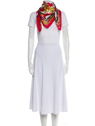 Hermès Chateaux d'Arriere Silk Scarf