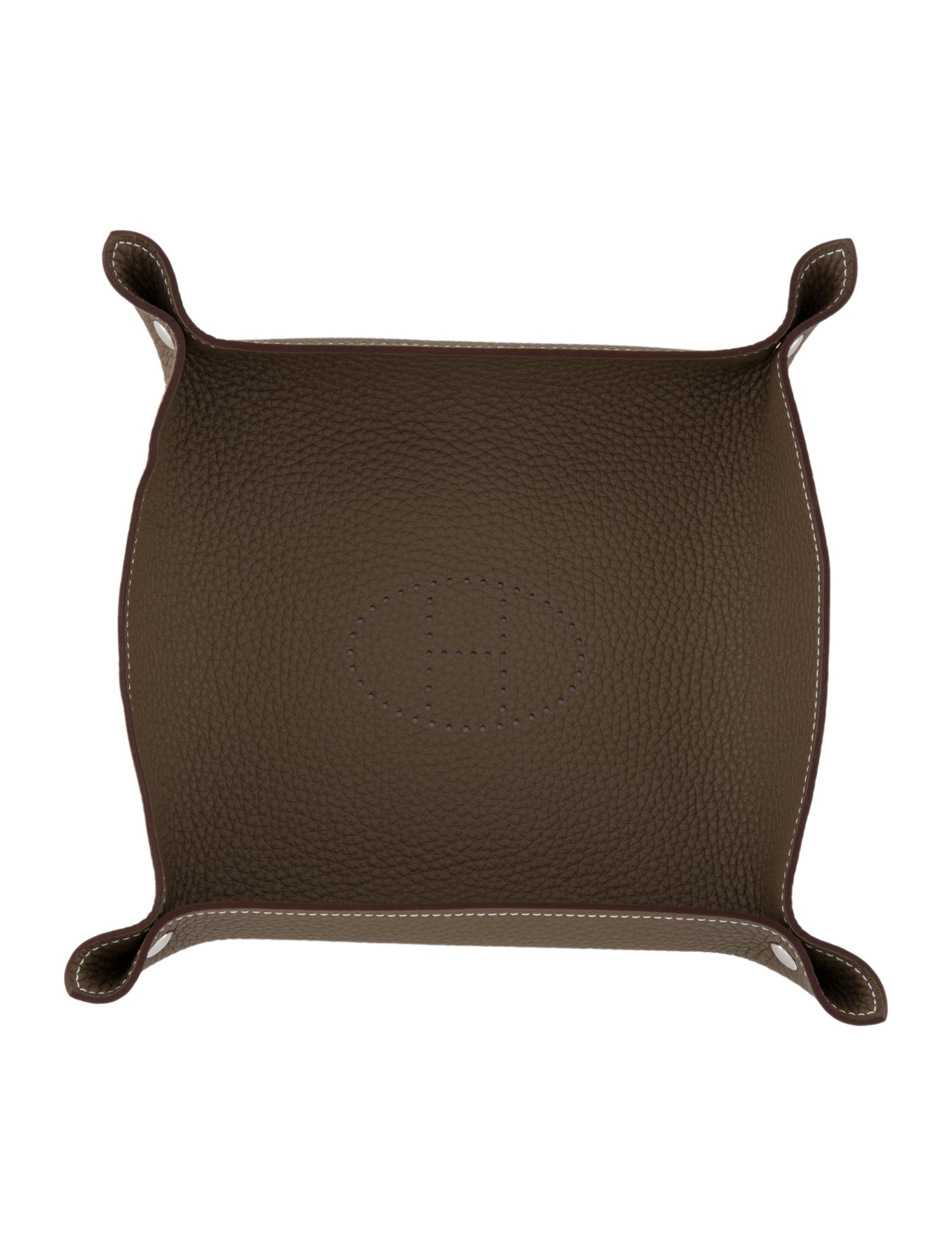 Hermès Clemence Mises et Relances H Evelyne Change Tray