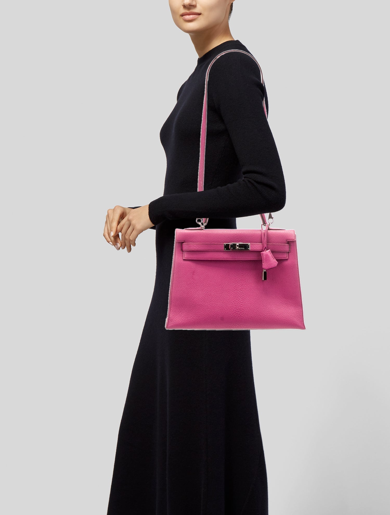 Hermès Vintage Togo Kelly Retourne II 32