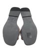 Hermès Giulia Leather Slides