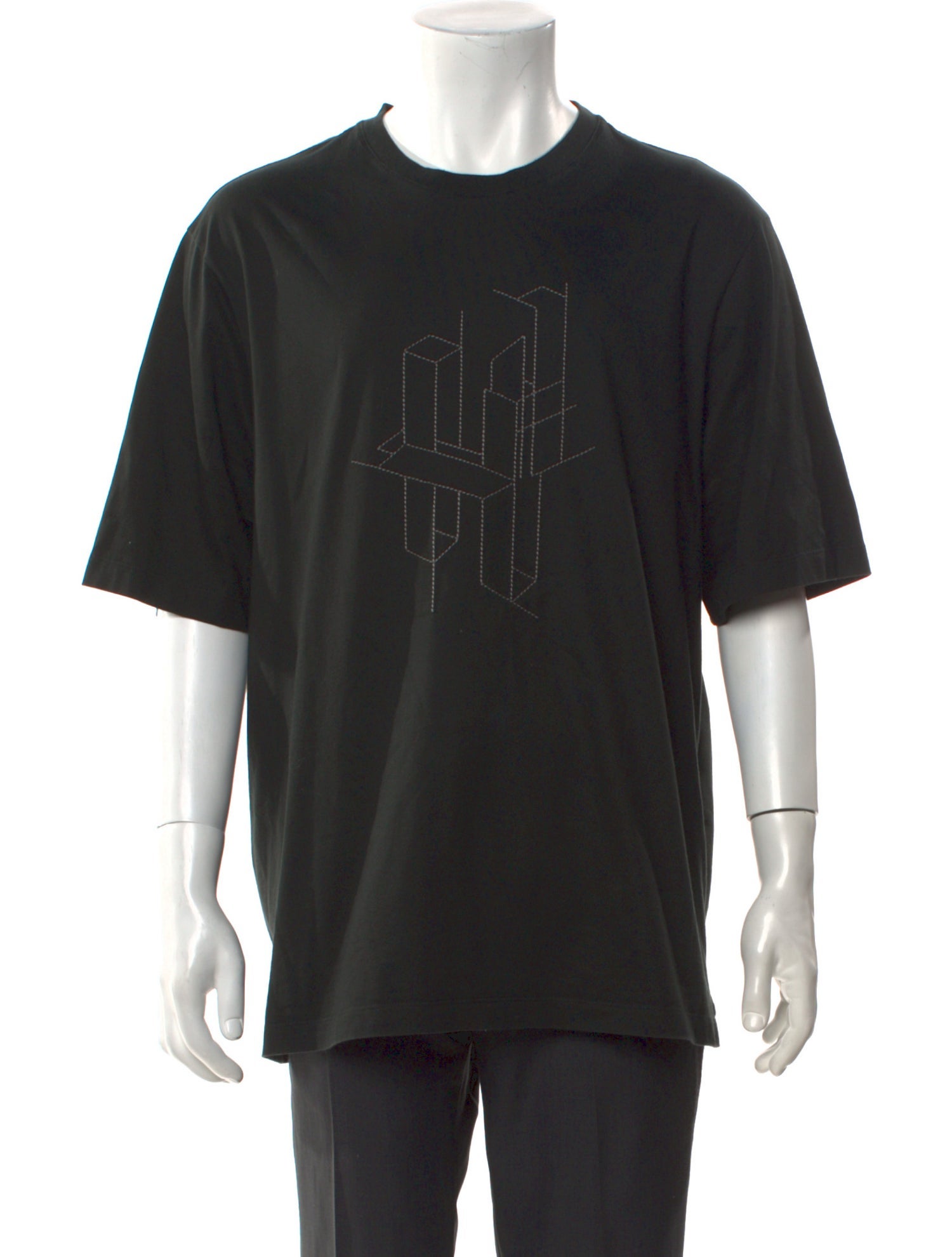 Hermès Graphic Print Crew Neck T-Shirt