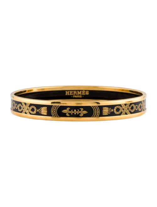 Hermès Narrow Enamel Bangle