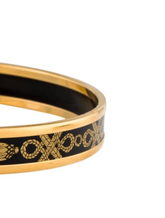 Hermès Narrow Enamel Bangle