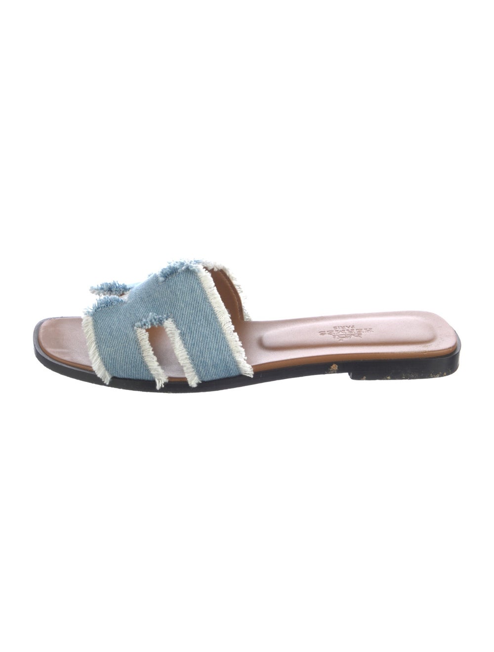 Hermès Oran Slides From the 2023 Collection Blue … - image 1