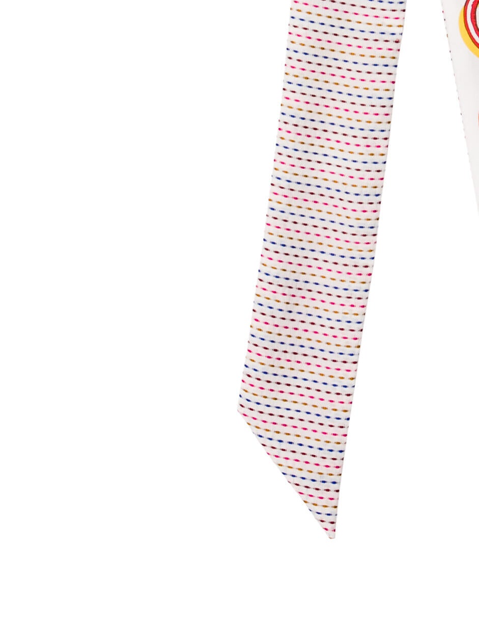 Hermès Chevaloscope Neon Silk Twilly Scarf