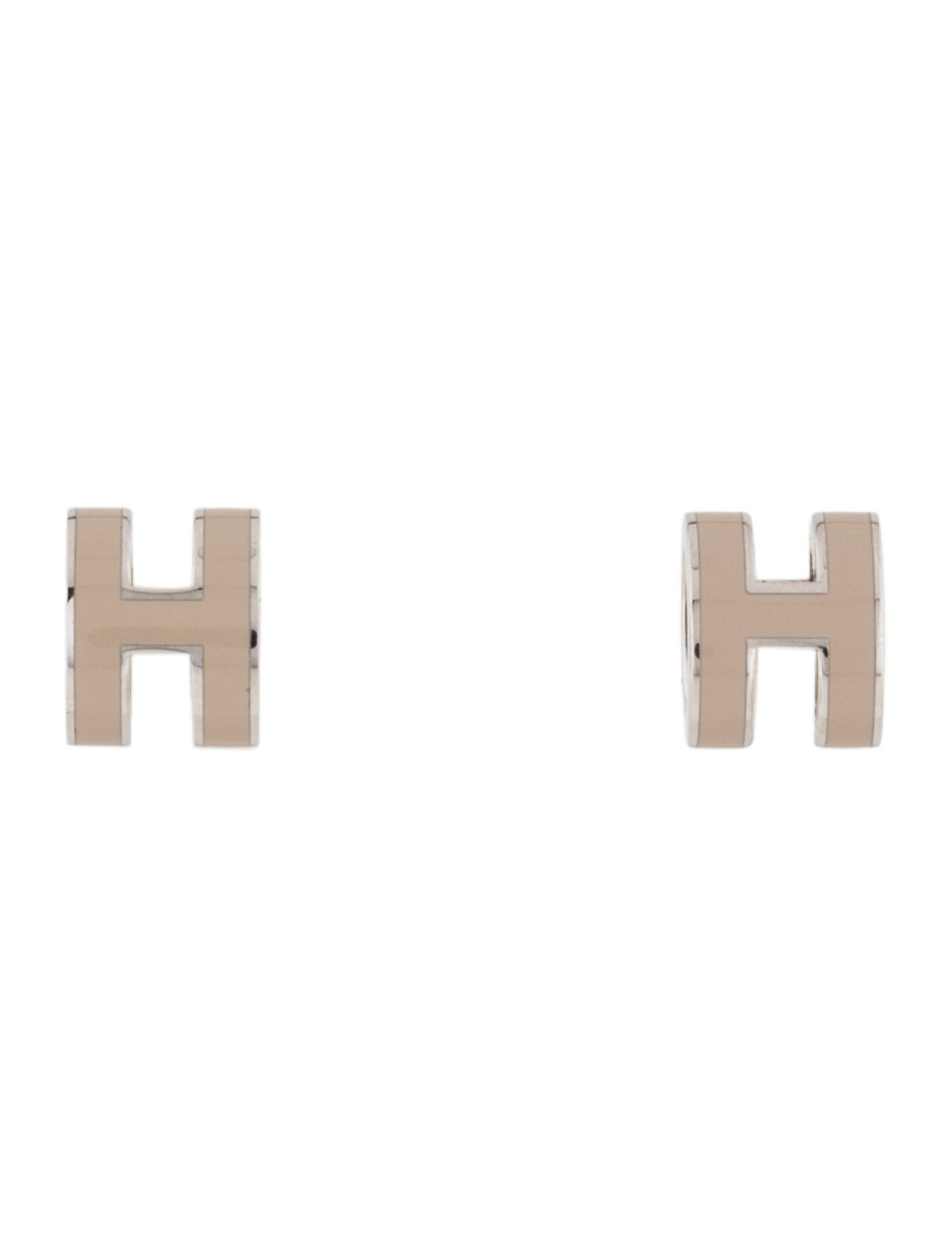 Hermès Mini Pop H Stud Earrings