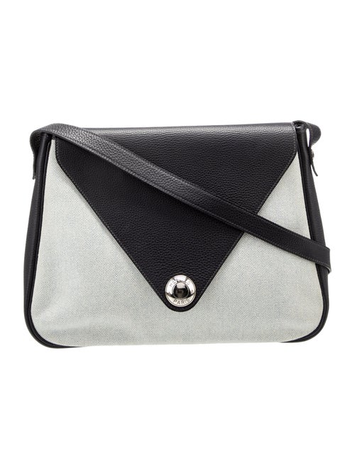 Hermès Toile & Togo Christine Panama Bag