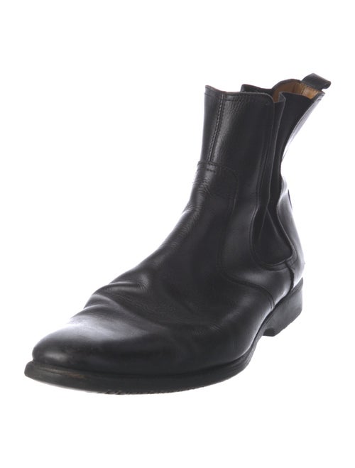 Hermès Leather Chelsea Boots