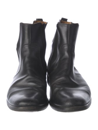 Hermès Leather Chelsea Boots