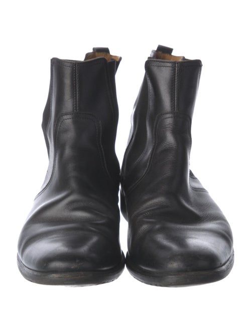 Hermès Leather Chelsea Boots
