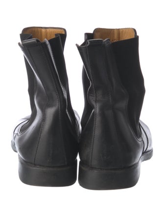 Hermès Leather Chelsea Boots