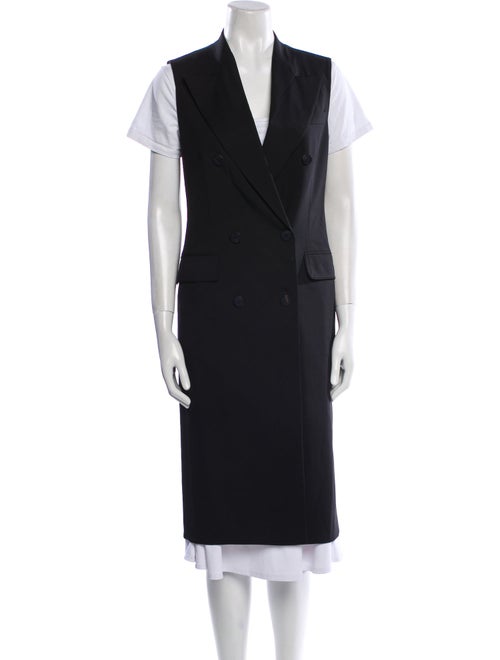 Hermès Virgin Wool Midi Length Dress