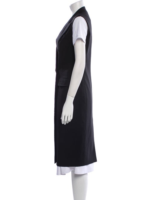 Hermès Virgin Wool Midi Length Dress