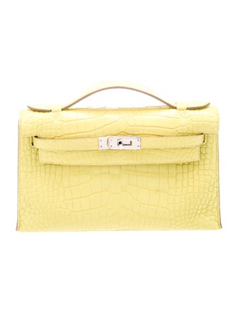 Hermès Matte Alligator Kelly Pochette