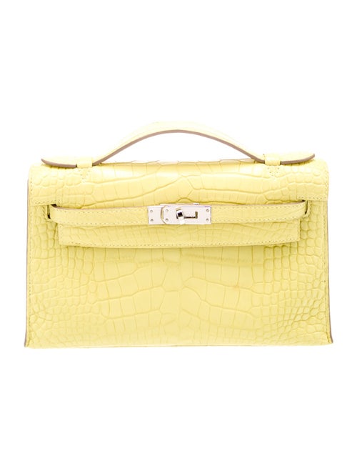 Hermès Matte Alligator Kelly Pochette