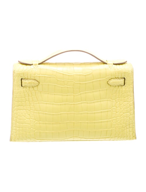 Hermès Matte Alligator Kelly Pochette