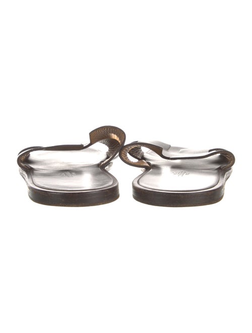 Hermès Izmir Leather Slides