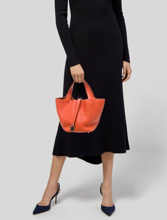 Hermès Clemence Picotin Lock 18