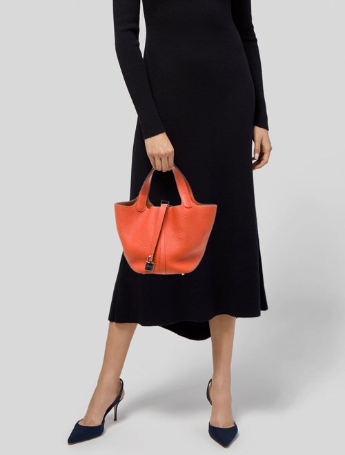 Hermès Clemence Picotin Lock 18