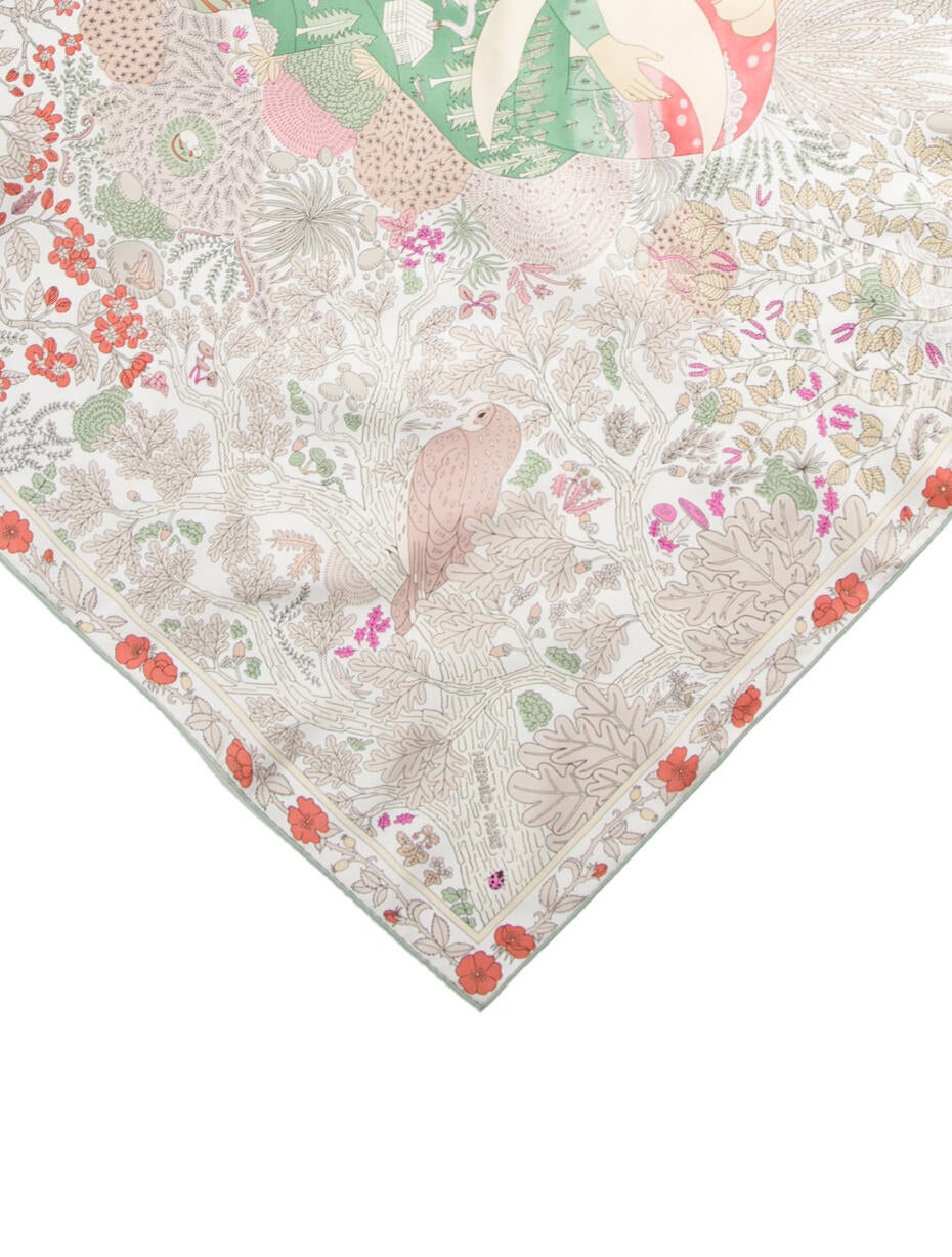 Hermès Dans les Bras de Selene Silk Scarf w/ Tags