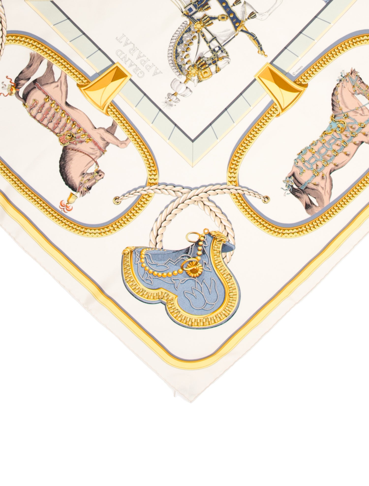 Hermès Grand Apparat Silk Scarf w/ Tags