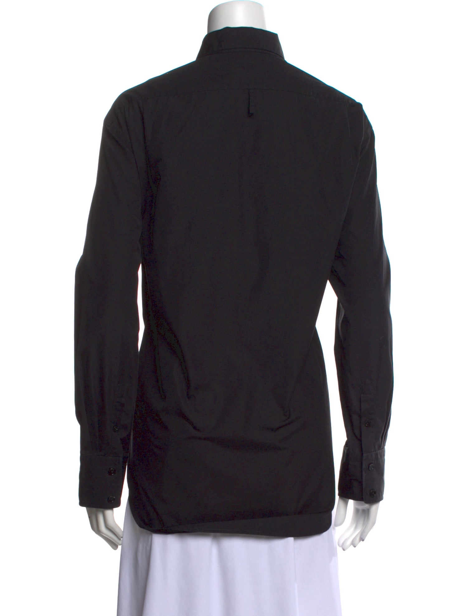 Hermès Long Sleeve Button-Up Top