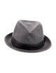Hermès Leather-Trimmed Wool Fedora