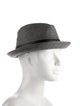 Hermès Leather-Trimmed Wool Fedora