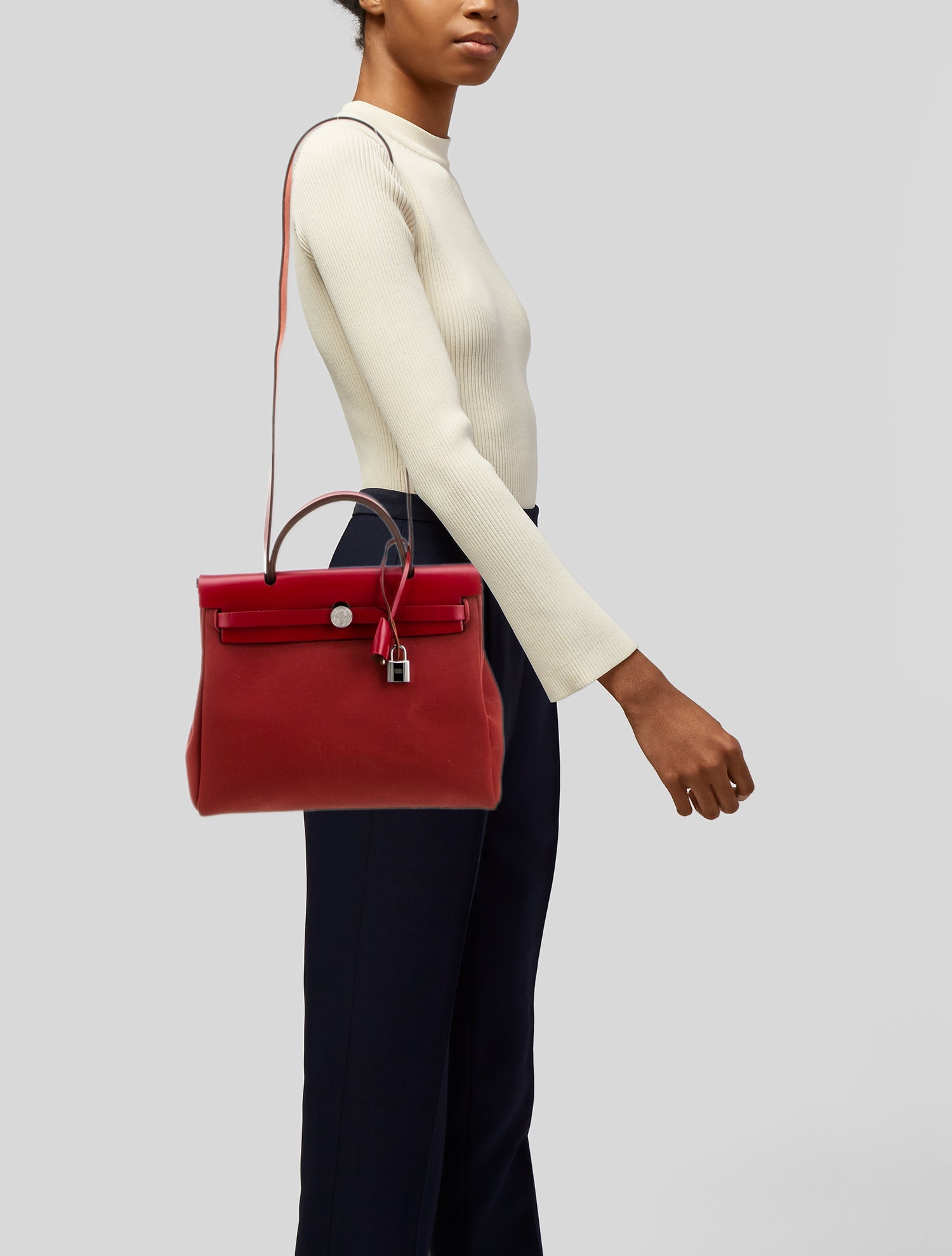 Hermès Toile Herbag Zip 31