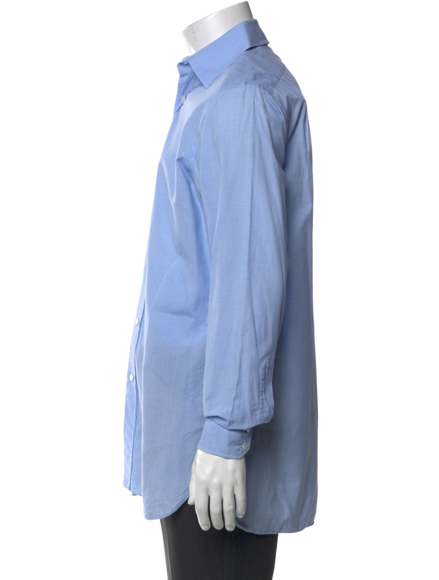 Hermès Long Sleeve Dress Shirt