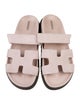 Hermès Chypre Suede Slides