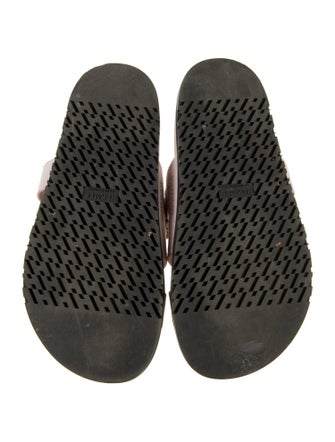 Hermès Chypre Suede Slides