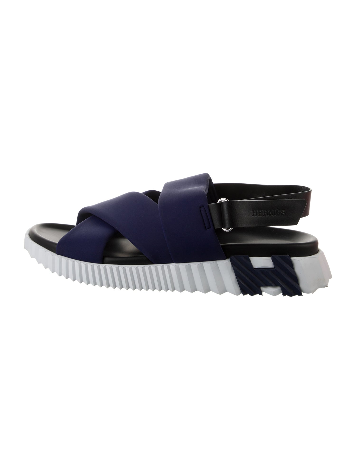 Hermès Electric Leather Sandals