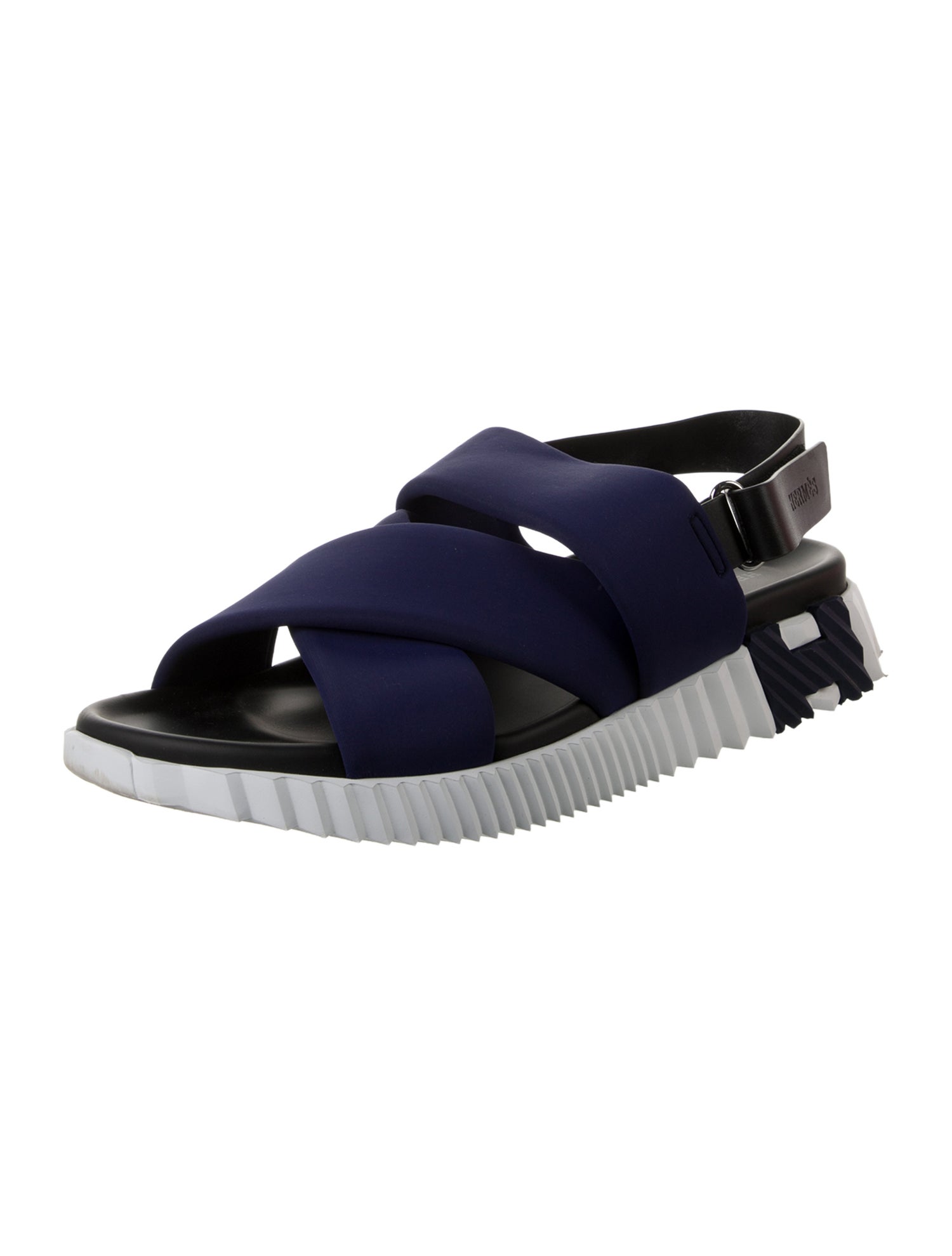 Hermès Electric Leather Sandals