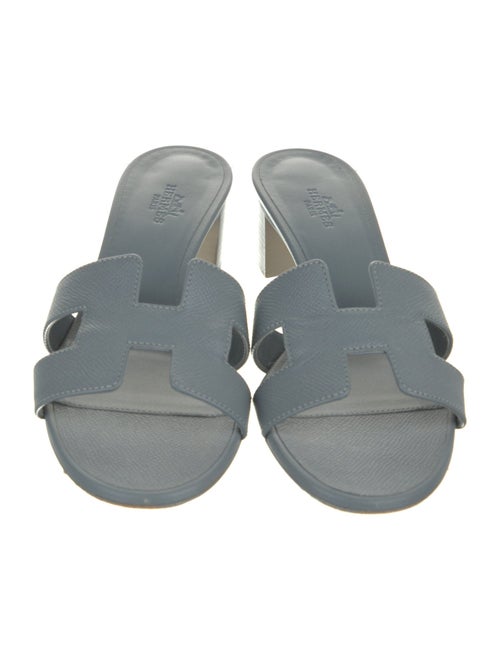 Hermès Oasis Leather Slides