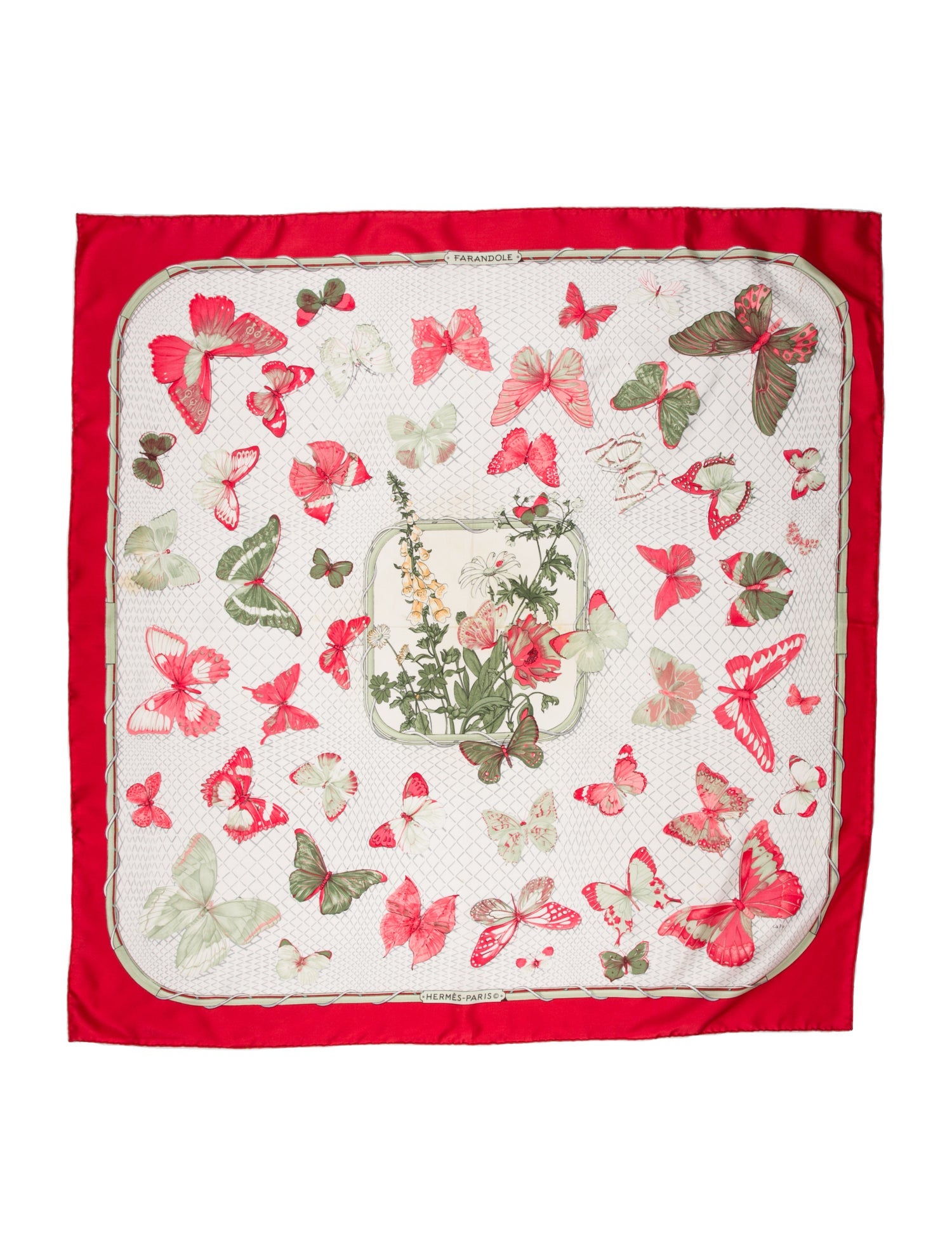 Hermès Farandole Silk Scarf