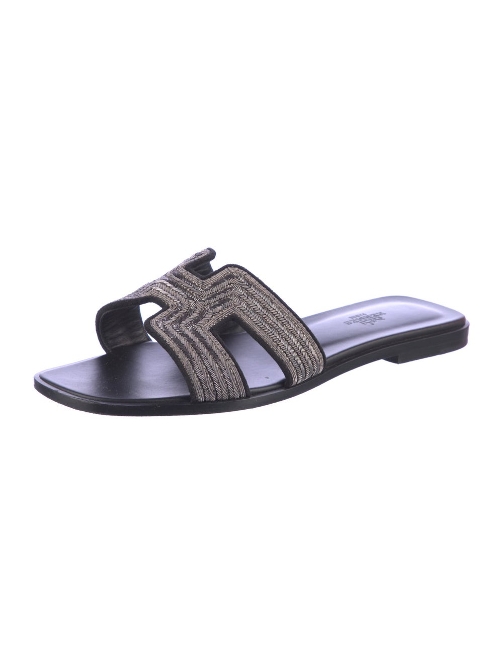 Hermès Oran Slides From the 2023 Collection Black… - image 2