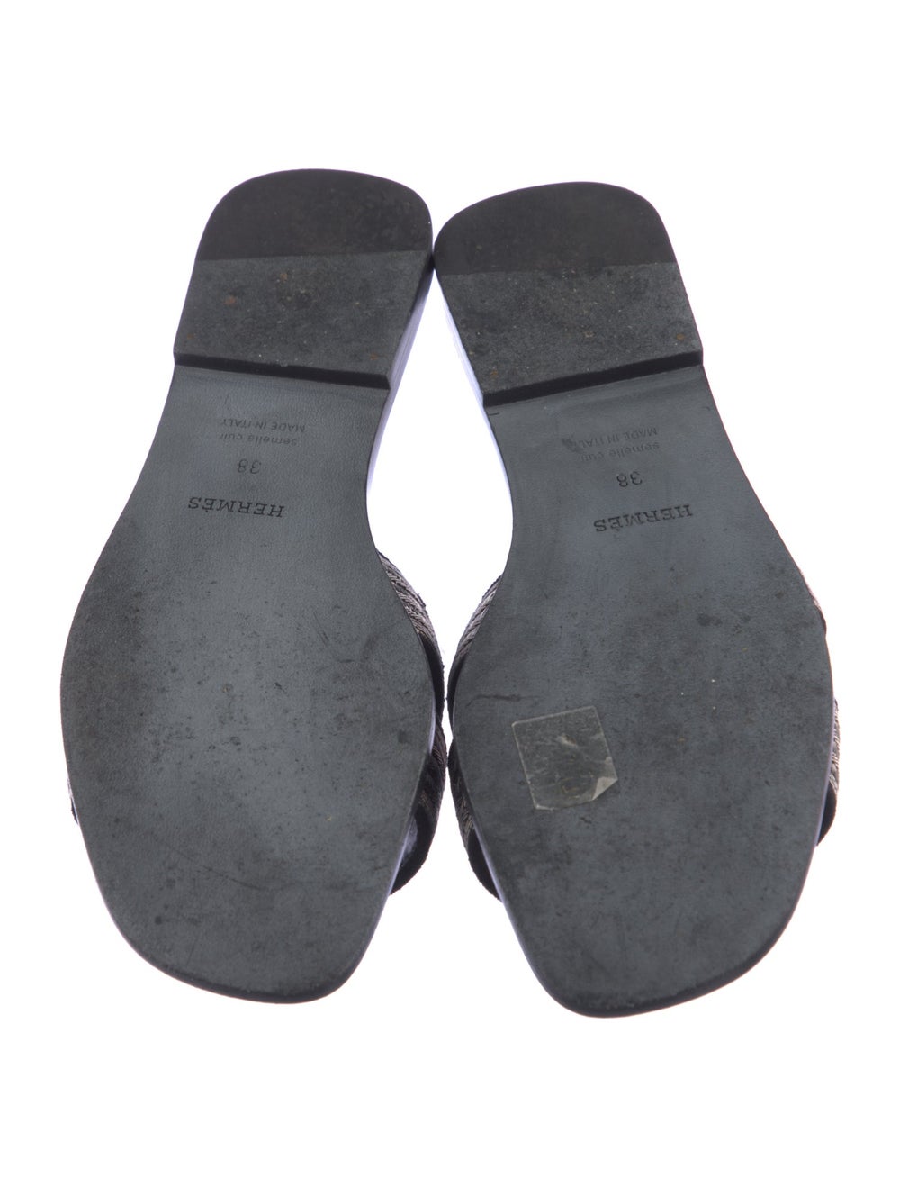 Hermès Oran Slides From the 2023 Collection Black… - image 5