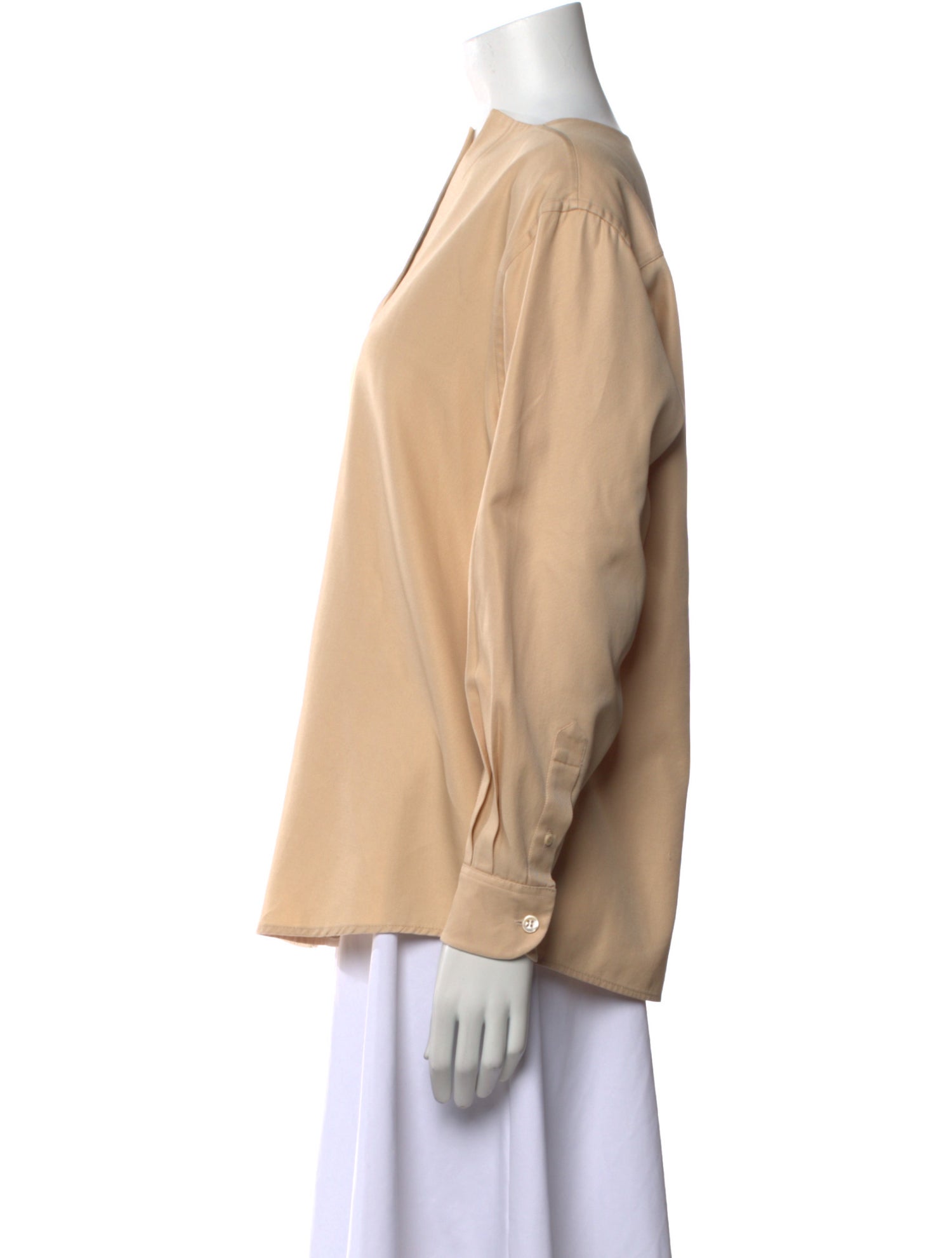 Hermès Vintage Late 1990's - Early 2000's Button-Up Top