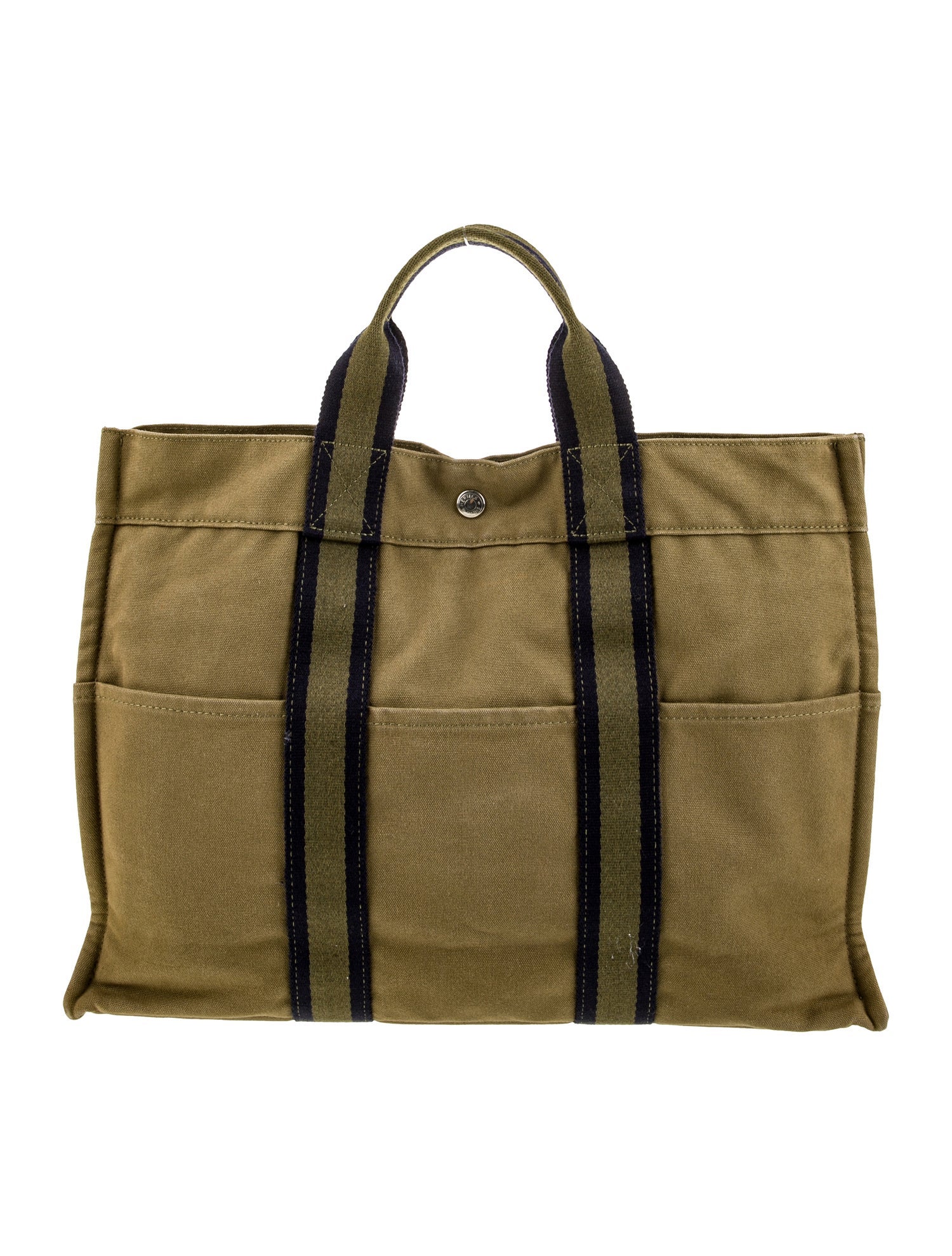 Hermès Toile Fourre-Tout MM