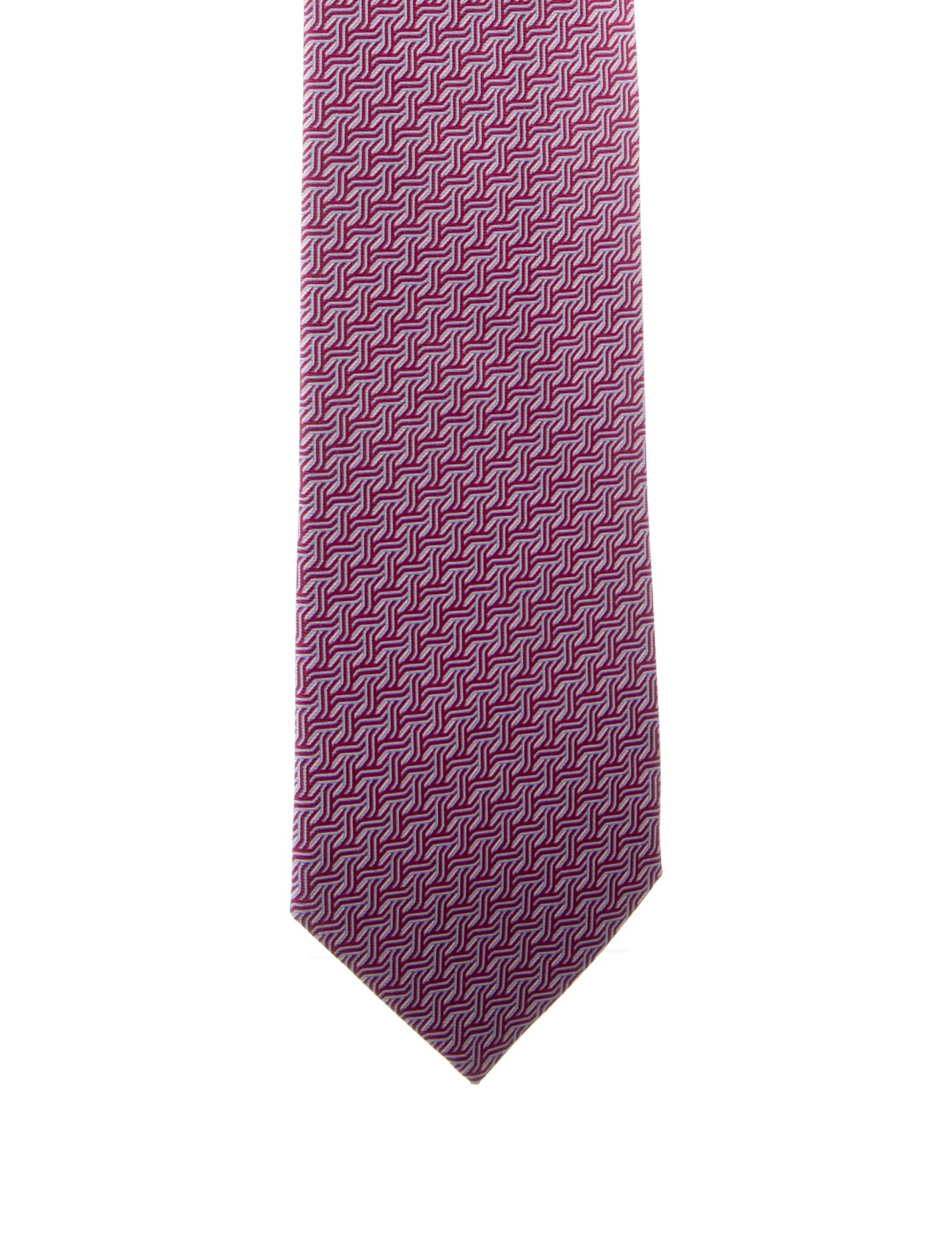 Hermès Silk Pattern Tie