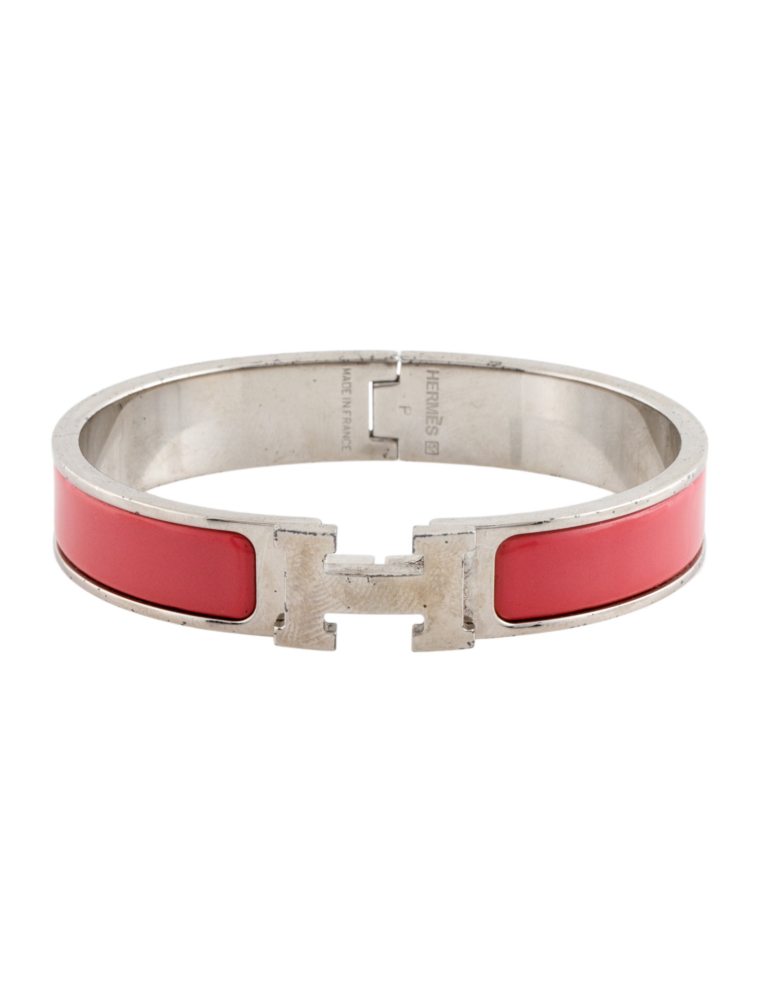 Hermès Enamel Clic H Bracelet