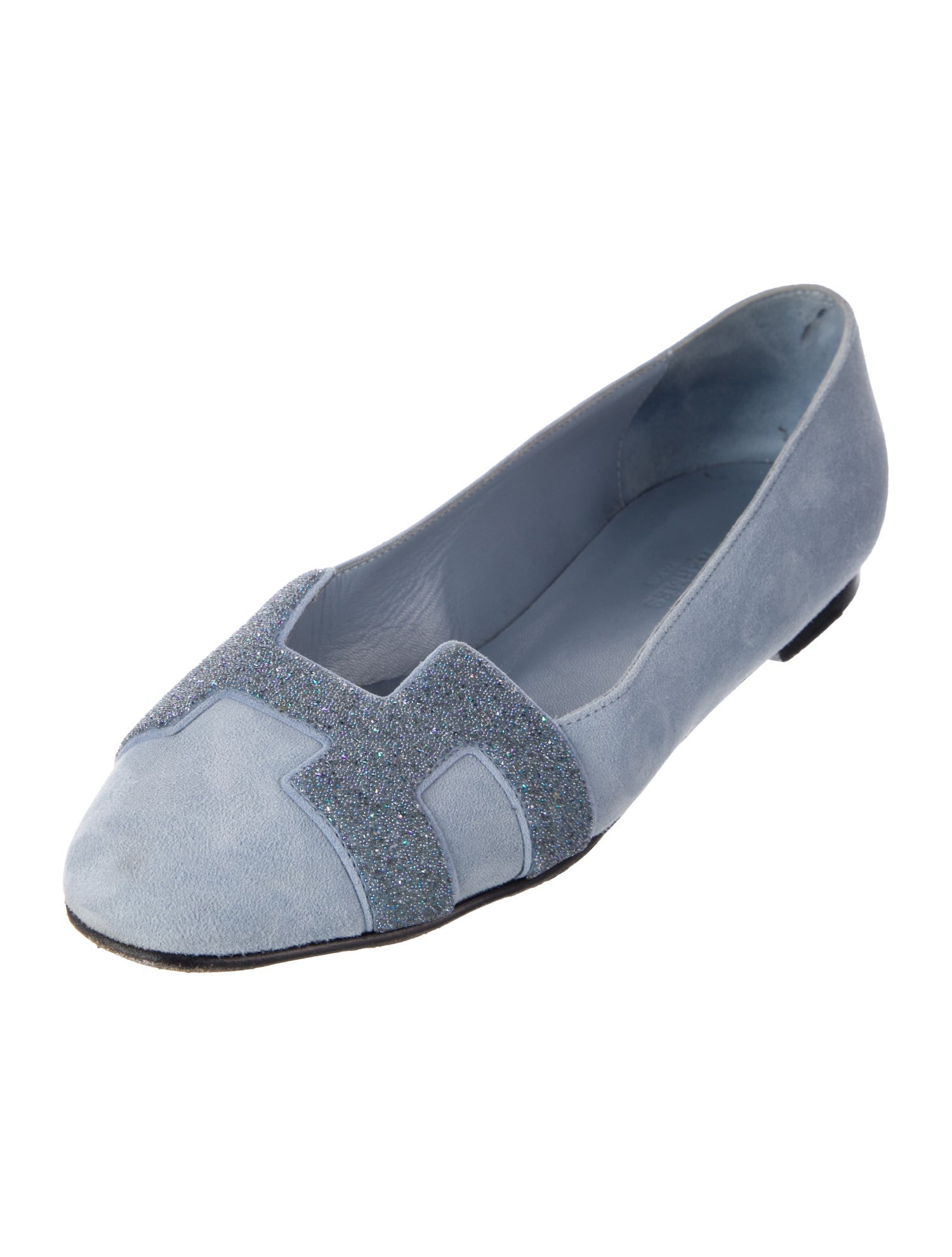 Hermès Nice Suede Ballet Flats
