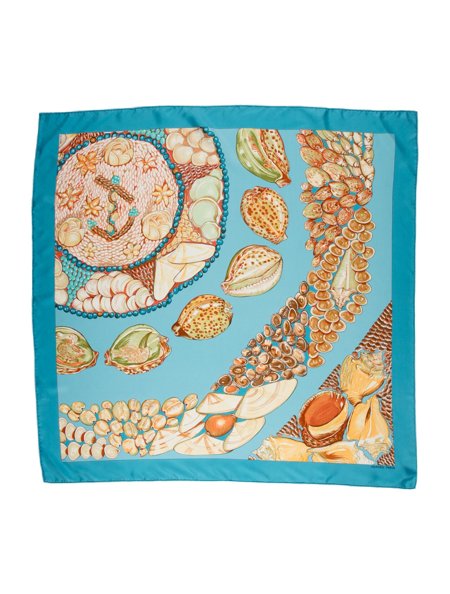 Hermès Rocaille II Silk Scarf