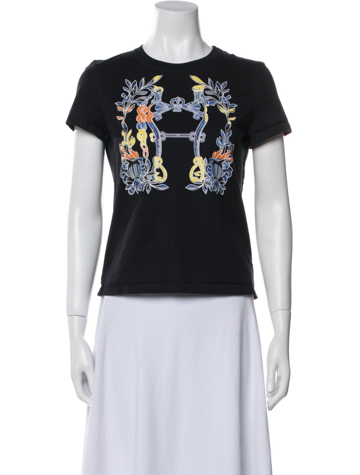 Hermès Della Cavalleria Graphic Print T-Shirt